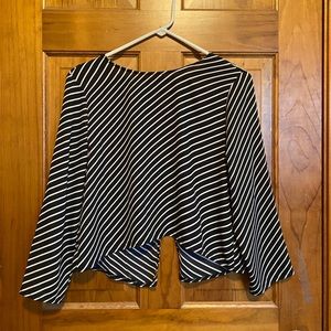 Striped dress top